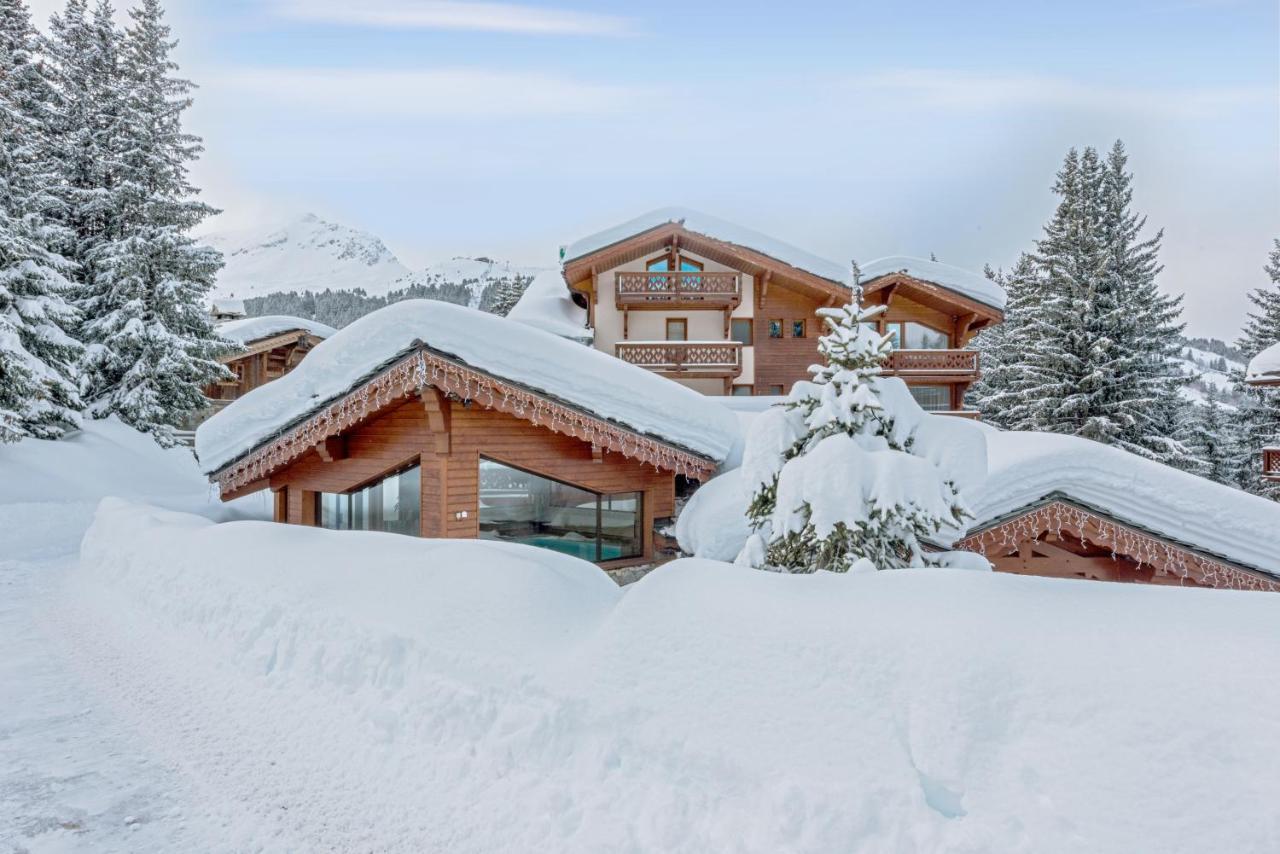 Hôtel Les Sherpas Courchevel Exterior foto