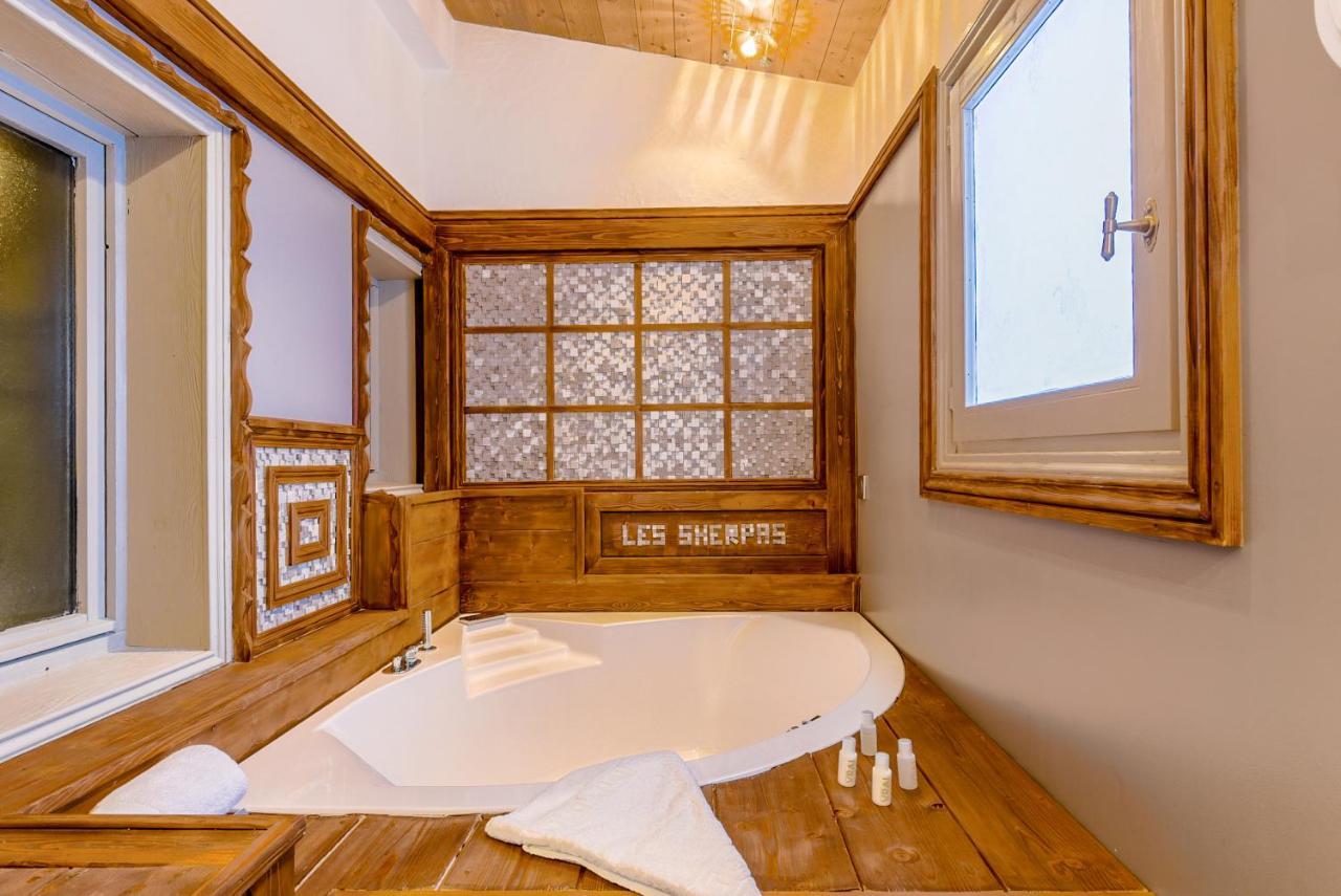 Hôtel Les Sherpas Courchevel Exterior foto